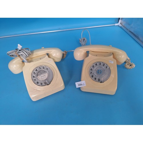 359 - Vintage BT Phones x2