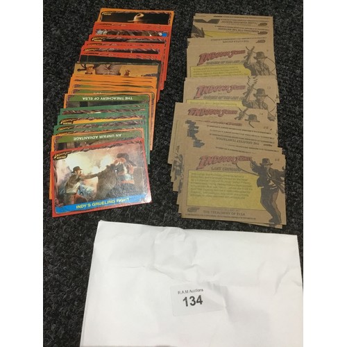 134 - Full Set of Indiana Jones Cards (Full Set)