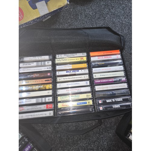 563 - Cassette Tapes x3 Bags to Include x30 Tapes