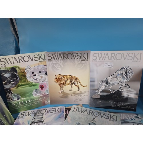 1113 - Selection of Swarovski Collection Catalogues x 30 Approx In Super Condition