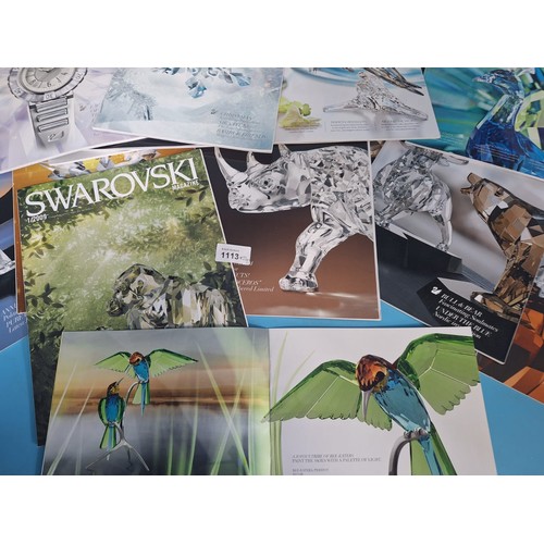 1113 - Selection of Swarovski Collection Catalogues x 30 Approx In Super Condition