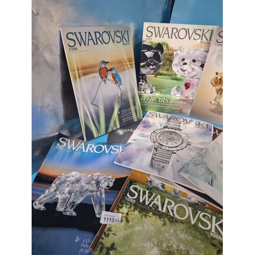 1113 - Selection of Swarovski Collection Catalogues x 30 Approx In Super Condition