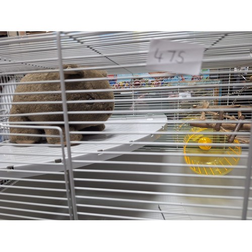 475 - Hamster/Gerbil Metal Cage