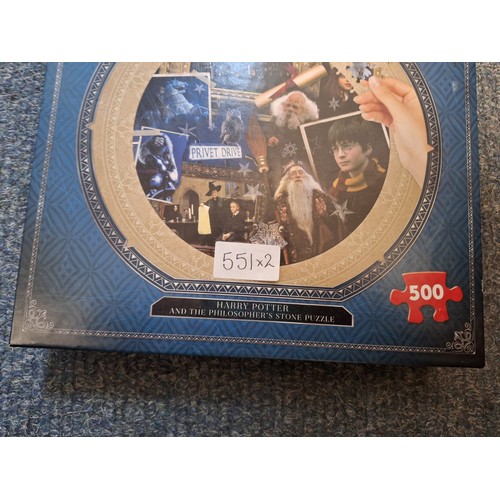 551 - Harry Potter 500 Piece Puzzle and a Kasparov Pocket Computer Chess Game