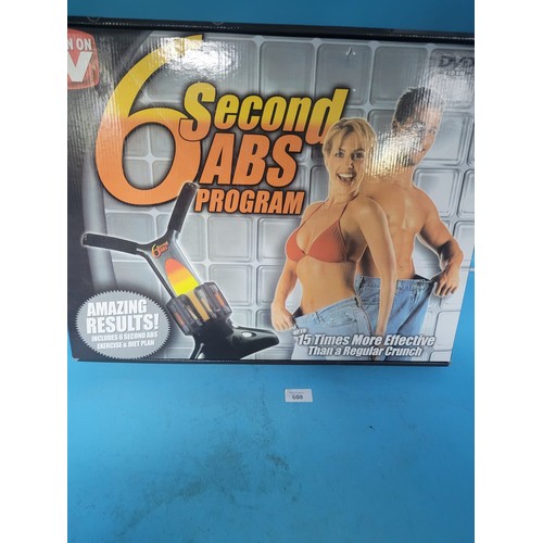 608 - 6 Second Abs Programme Fitness Equipment