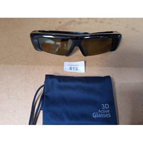 615 - Samsung 3D Active Sunglasses In a Pouch RRP £179.00