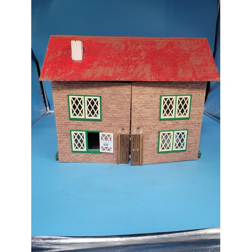 620 - Vintage/Retro Dolls House and Lots of Furniture