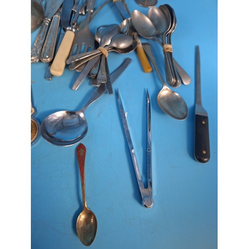 610 - Mixed Vintage Lot of EPNS and Plated Ware To Include Cutlery Etc