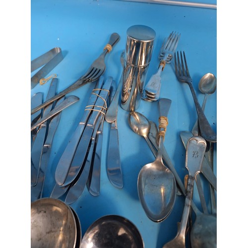 610 - Mixed Vintage Lot of EPNS and Plated Ware To Include Cutlery Etc