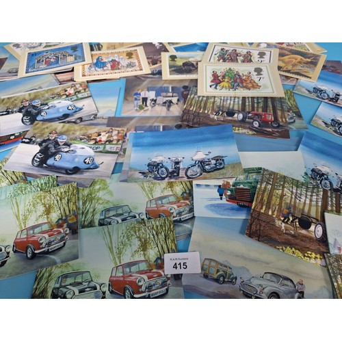 415 - New Transport and Post Office Pre Paid Cards Loads of Postcards All New