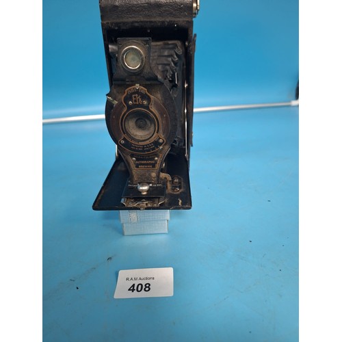 408 - Vintage/Antique Brown Camera