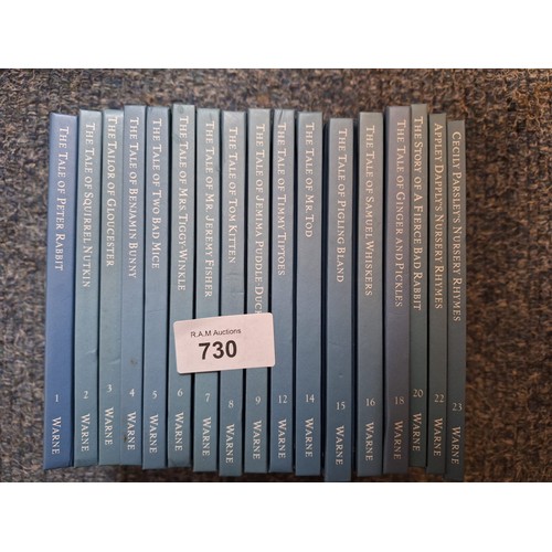 730 - Part Set of Beatrix Potter Books