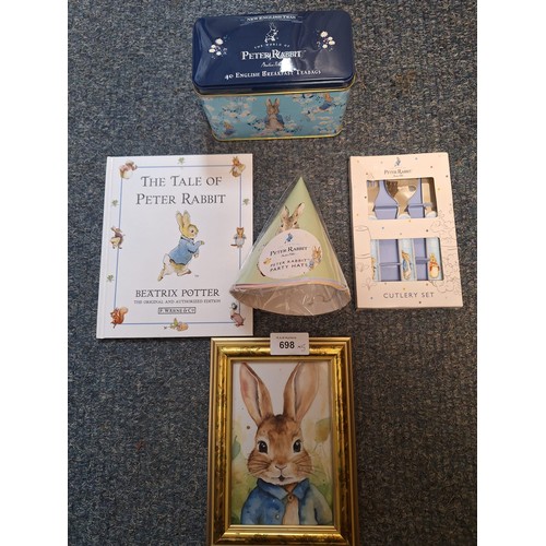 698 - Peter Rabbit Collectables x5