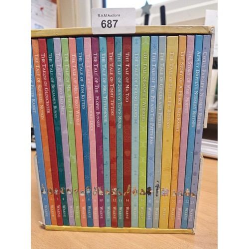 687 - Complete Peter Rabbit Library By Beatrix Potter 1-23