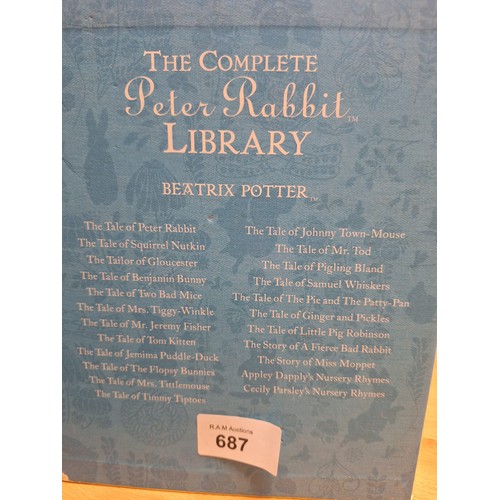 687 - Complete Peter Rabbit Library By Beatrix Potter 1-23