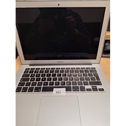 683 - Apple Macbook Airs x2 With Leads For Both