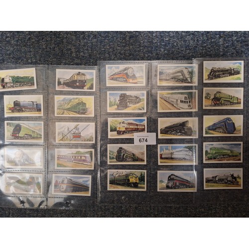 674 - Mornflake Oat World Locomotives Full Set