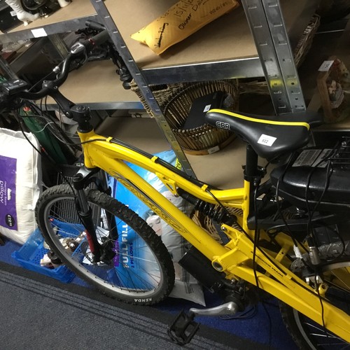 602 - Tonaro Bright E Bike Electronic Bike Yellow With Leads Etc RRP £900+