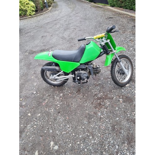 577 - Motorbike  90cc kids petrol