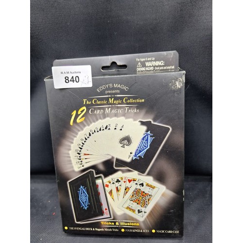 840 - Eddies Magic Collection 12 Magic Tricks and a Playstation Controller