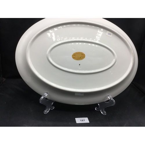 187 - Large Portmerion Platter Plate