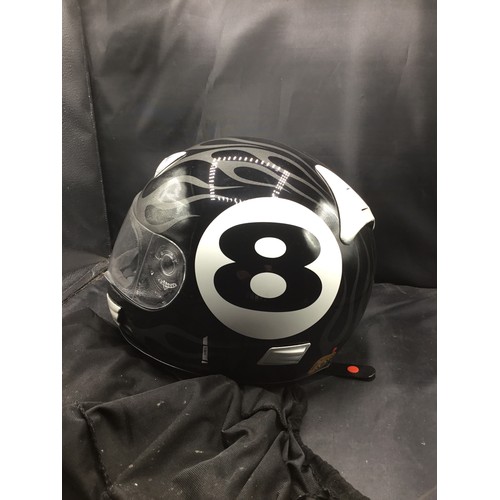 395 - KBC British Motor Sports Helmet In A Bag 1500 +/- 50g Number 8