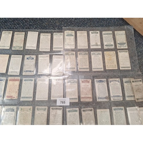 785 - Selection Of Various Tobacco Cards x80