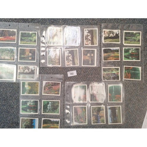 782 - Full Set Of Kellogg's Gardens To Visit Cards and Extras