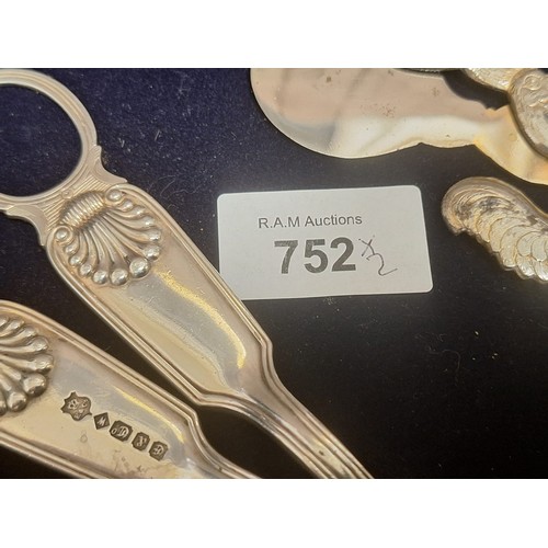 752 - Vintage Egg Cutter Marked and Stamped and Candle Snuff Scissors