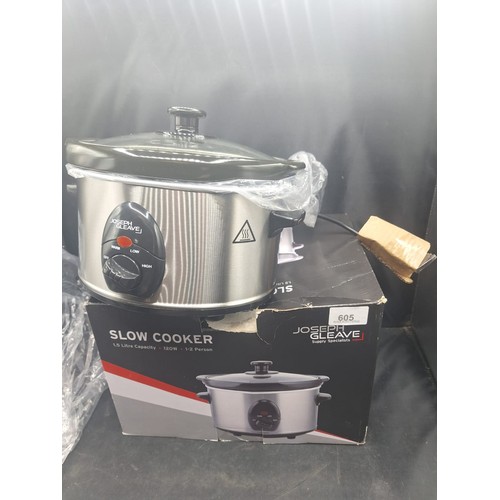 605 - New In The Box Joseph Gleave Slow Cooker