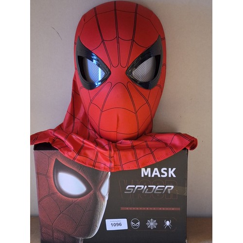 1096 - Boxed Spider Man Mask Eyes Blink