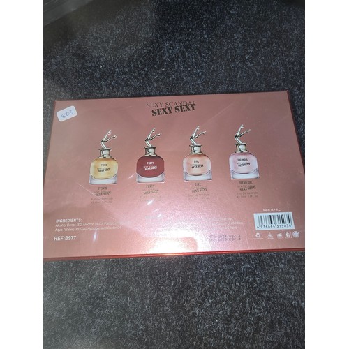 803 - Sexy Scandal 4 Perfume Gift Set Perfect For Mothers Day