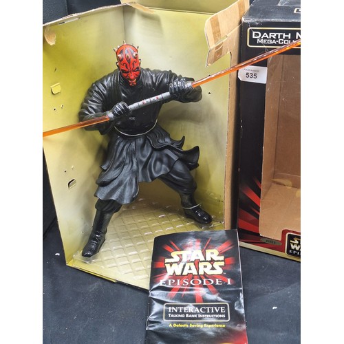 535 - Star Wars Episode 1 Darth Maul Light Up Light Sabre