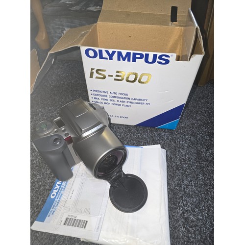 617 - Boxed Olympus IS300 Camera