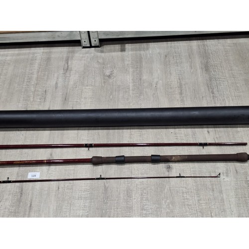 529 - Cased Chevran Rod Company 10ft Match Crusader Rod