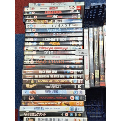 166 - Selection of 60 DVD's All Genres