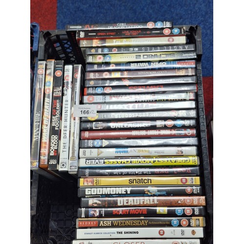 166 - Selection of 60 DVD's All Genres