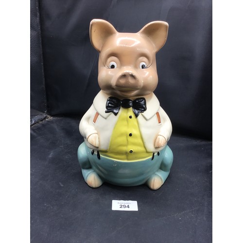 294 - Large Elgreave Pig Money Box