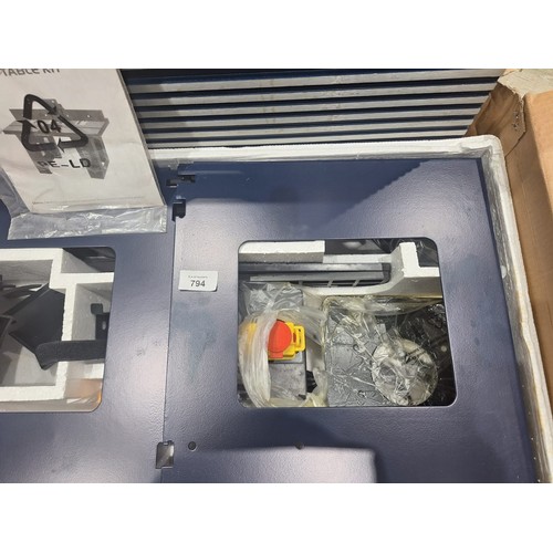 Macallister Router Table RT200 In The Box With Paperwork Etc Like New