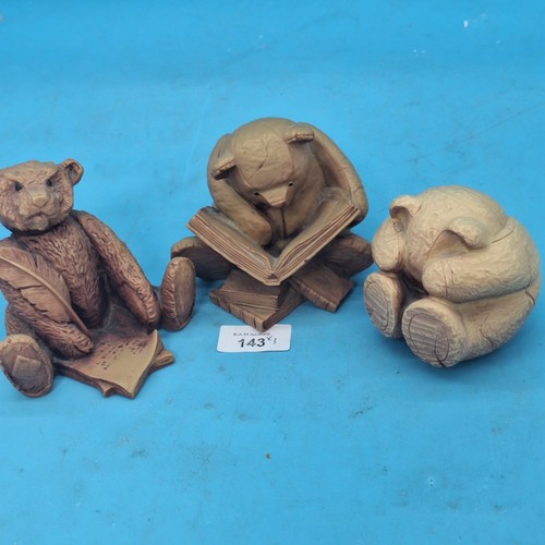143 - Vintage Barnaby Bears x3 Roundhouse Designs