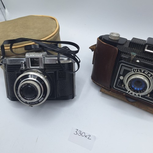 330 - Vintage Cameras and Cases