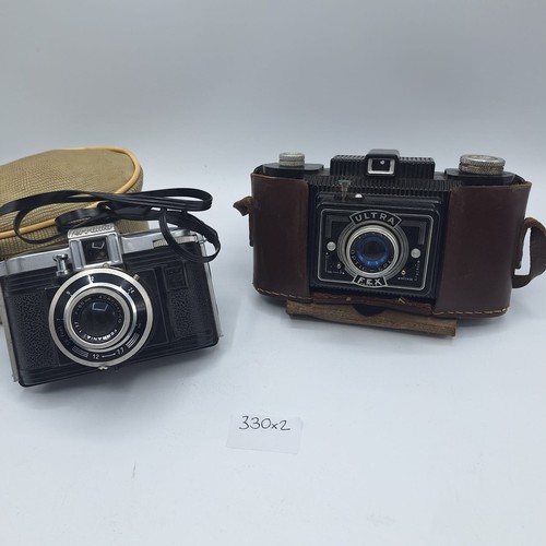 330 - Vintage Cameras and Cases