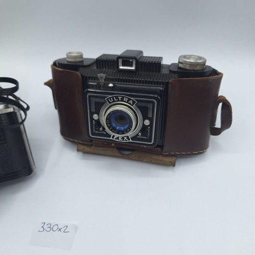 330 - Vintage Cameras and Cases