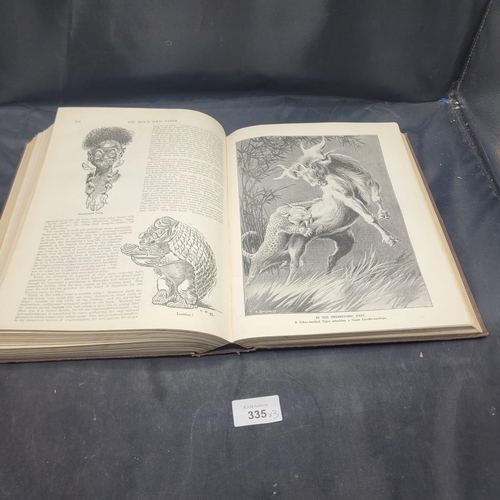 335 - Three Early 20th Century 'The Boy's Own Annual' Volumes