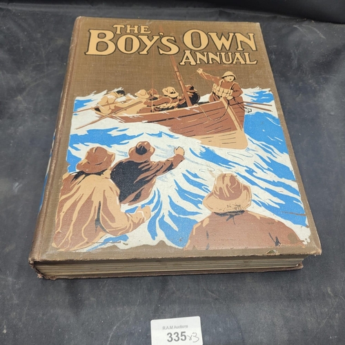 335 - Three Early 20th Century 'The Boy's Own Annual' Volumes