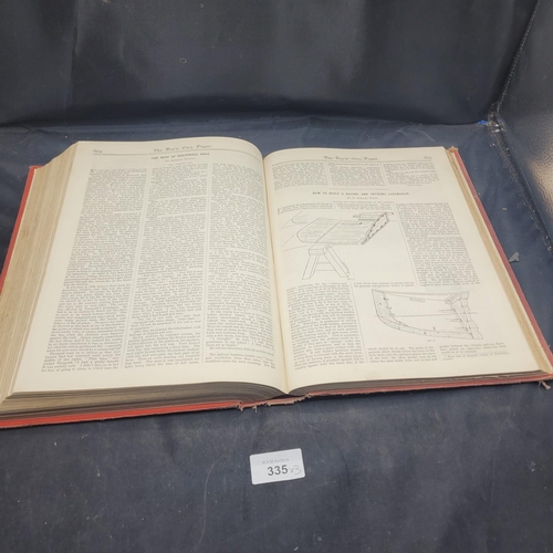 335 - Three Early 20th Century 'The Boy's Own Annual' Volumes