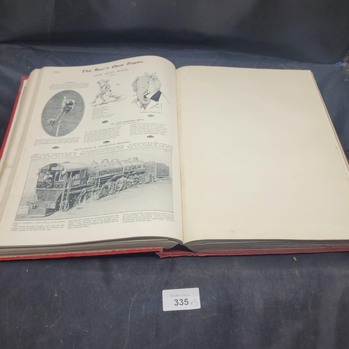 335 - Three Early 20th Century 'The Boy's Own Annual' Volumes