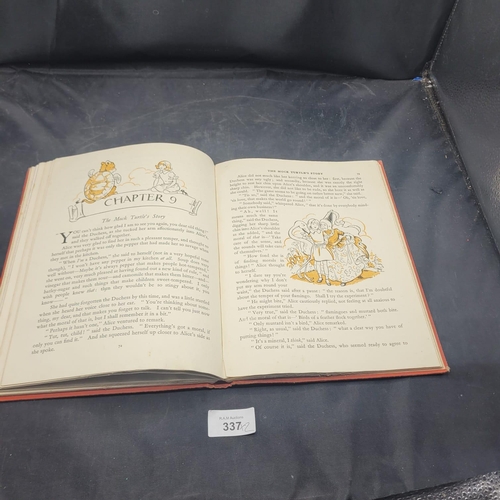 337 - A Pair of Vintage Illustrated Books: 'Young England' Annual and Lewis Carroll's 'Alice in Wonderland... 