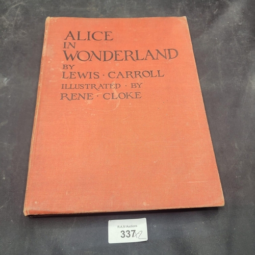 337 - A Pair of Vintage Illustrated Books: 'Young England' Annual and Lewis Carroll's 'Alice in Wonderland... 