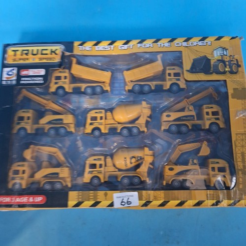 66 - Boxed Friction Powered Truck Set